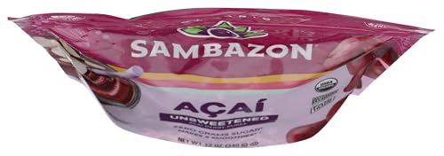 Sambazon 0818411001819 Unsweetened Acai Berry Puree Smoothie Cubes thumb #2