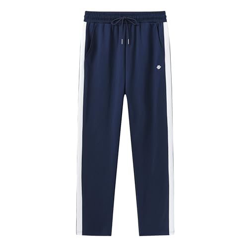 Image of MoFiz Mens Tracksuit Jogging Sports Sweatsuit Comfortable Outfits Casual Athletic Pants Full zip Jacket 2 Piece