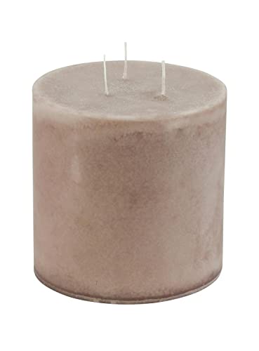 Bougie pilier pierre pour créer une ambiance cocooning au salon