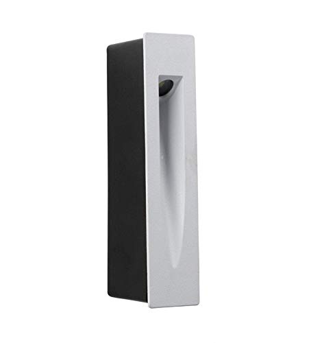 Image of ELIANTE Metal Led Outdoor Wall Light Black for Living Room, Bedroom, Dining Room, Kitchen | by Jainsons Lights | 2 Years Warranty | Inbuilt LED