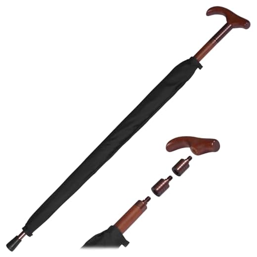 M & P M & P Walking Stick Umbrella - Height Adjustable