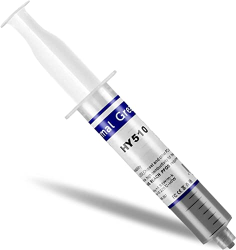 Image of FEDUS Silicone Heatsink Compound Thermal Grease Paste ISOL 6 Heat Sink Compound for CPU and Chipsets Graphics Card LED IC 8cm x 8cm x 8cm Thermal Paste for Desktop, Server