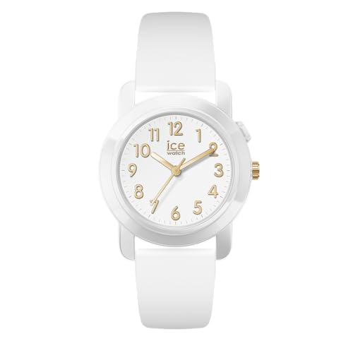 ICE-WATCH - Ice Find White Gold - Montre Blanche pour Femme avec Bracelet en Silicone - 024916 (Small)