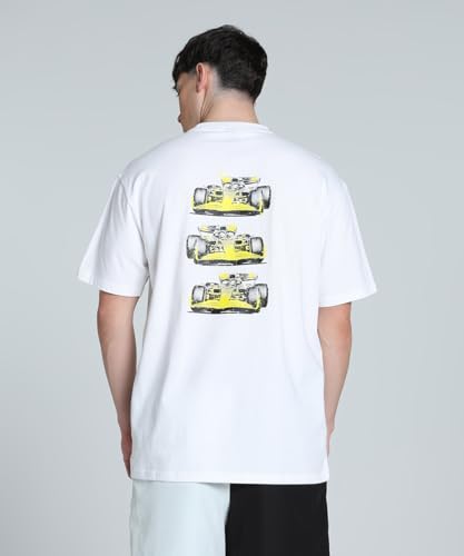 PUMA Men's Regular Fit White T-Shirt - Image 5