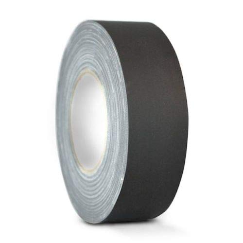 Image of ALLTADESPOT Gaffers tape heavy duty dark tape Real Premium Grade, BLACK 2 Inch X 60 YD (55M) PACKAGE OF 1 ROLL