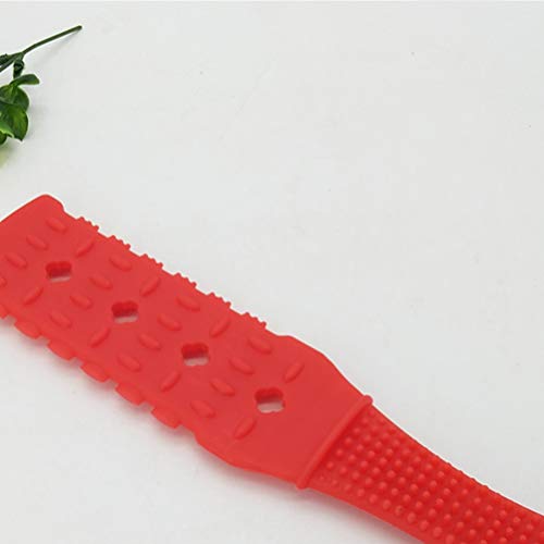 Milisten 2Pcs Massage Sticks Gua Sha Scraping Massage Hammer Pat Acupoint Massager For Body Back Health Care Muscle Massager (Red) #TOP5