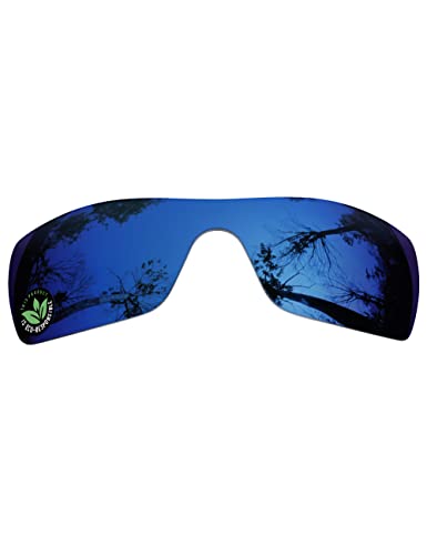 Image of Raydi Polycarbonate Replacement Lenses for Oakley Batwolf OO9101 Rectangular Sunglasses