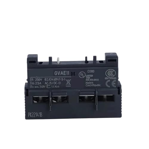 Contact auxiliaire GVAN20 pour disjoncteur protecteur de moteur 1NO1NF