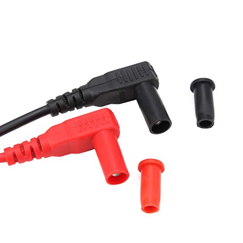 Image of Jeanoko Chip Test Clip, Multimeter Clip, Meter Capacitor Probe Meter Resistance Pen SMD Test Multimeter Clip Capacitance Inductor for Resistor Capacitor Inductors Multimeter