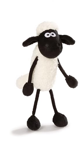 Imagen de NICI peluche oveja Shaun 15cm blanco Adorable peluche para acurrucarse y jugar