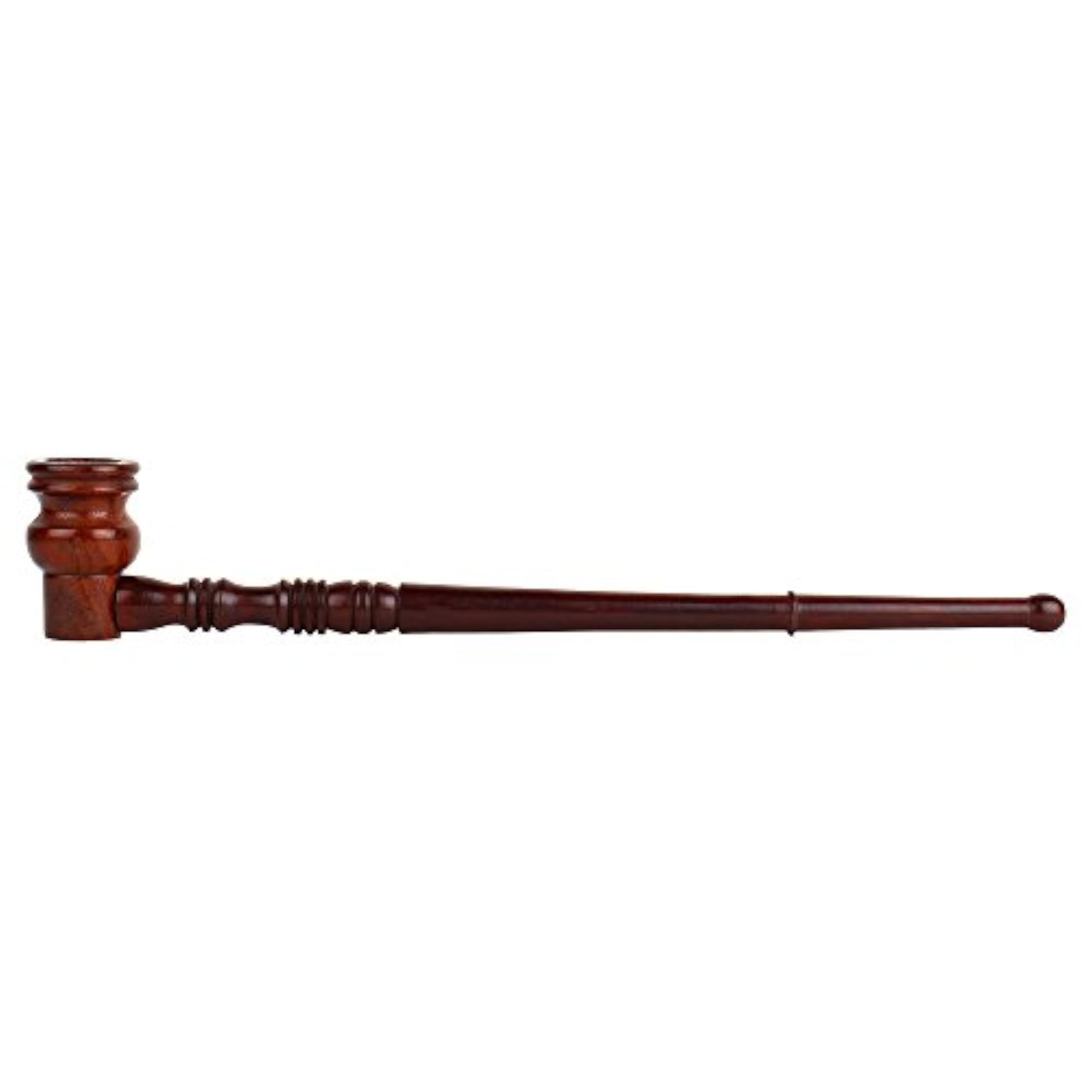 Wooden Crafted Cigar Pipe 10 Inch