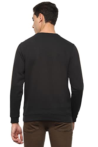 Image of Van Heusen Men's Cotton Blend Round Neck Hoodie