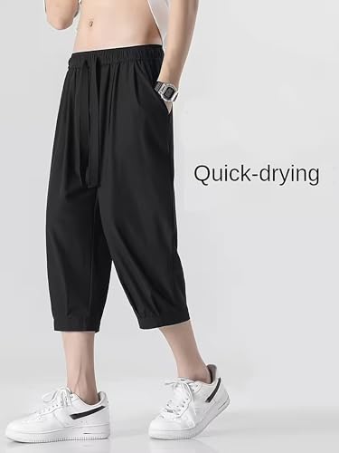 Image of Lymio Men Shorts || Three Quarter Pant for Men || 3 /4 Casual Cotton Shorts (Short-46-49)