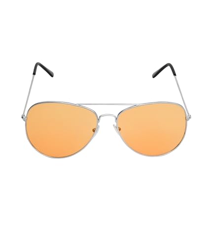 Night Driving Aviator Glasses - Anti Glare Yellow Metal Frame Night Vision for Men Women2