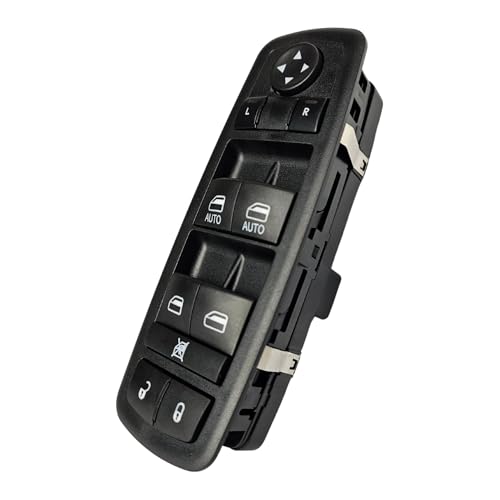 SWITCHDOCTOR Window Master Switch for 2009-2012 Dodge Ram (Blue Color Glow Light)