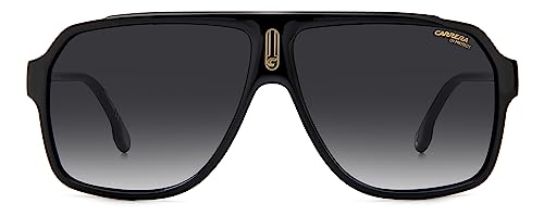 Carrera Men's 1030/S Rectangular Sunglasses, Black/Gray Shaded, 62mm, 11mm2
