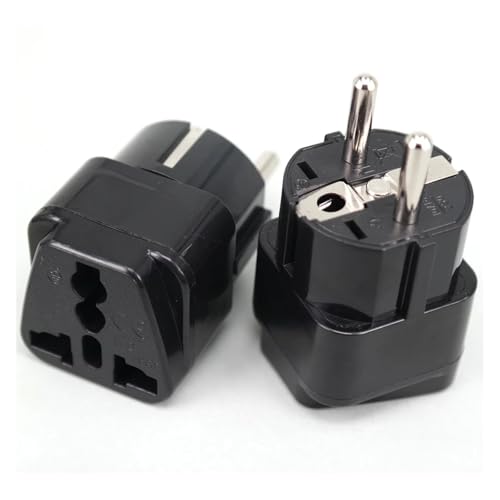 Convertisseur adaptateur prise de courant 250V WD-9 black connecteur universel compact