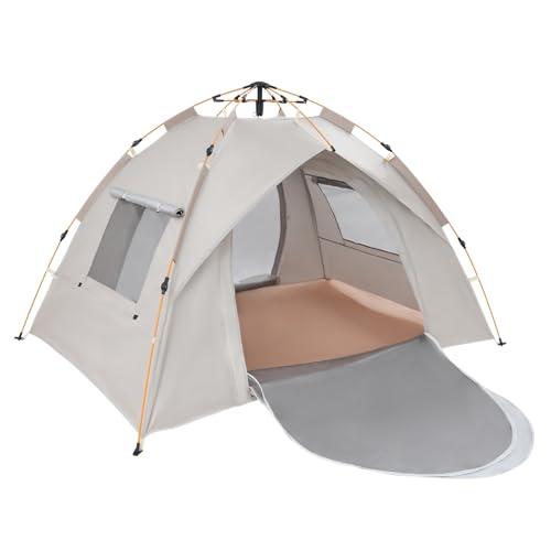 Carpa de camping para 2-3 personas con ventanas enrollables miniatura 1