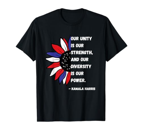 La diversità è il nostro potere Kamala Harris citazione Inaugurazione 2021 Maglietta