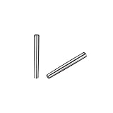 sourcing map 5x Kohlenstoffstahl GB117 40mm lang 1:50 Kegelstift Enddurchmesser von 4mm X 4,8mm