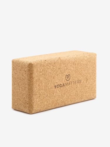 Yogamatters Cork Yoga Brick Block | Eco Friendly, Sustainable and Non-Toxic | Perfect for Yoga, Pilates, Training and Home Workouts - Image 3