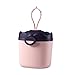 jiuzcare 500ml Dispenser di Polvere Portatile Scatola per Il Latte in Polvere per Bambini Formula Contenitore per Latte Coperchio Ermetico Dispenser per Alimenti con Raschietto e Cucchiaio, Viola