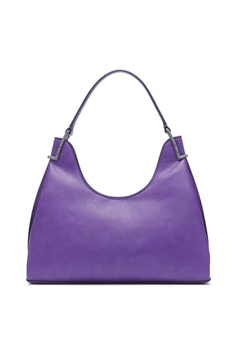 Calvin Klein Women's Falcon Shoulder Bag – Vegan Leather, 2 Pockets2