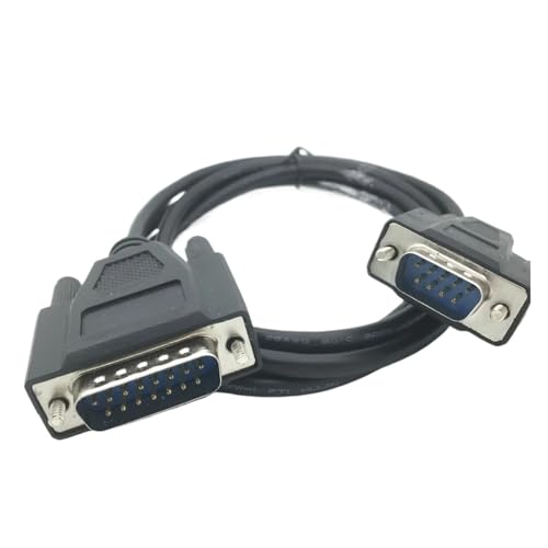 Câble DB9 vers DB15 mâle-mâle de 1,5m pour liaisons série