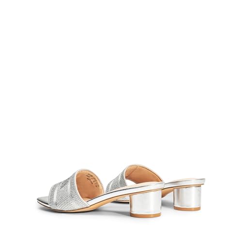 DREAM PAIRS Women's Square Open Toe Slip on Heels for women Low Block Chunky Heeled Sandals Slide Sandals Comfortable Casual Fashion Pumps Shoes3