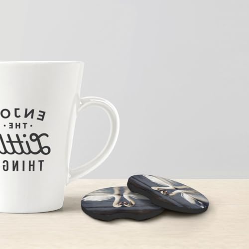 Portavasos para carro tipo coaster negro 2 unidades miniatura 4