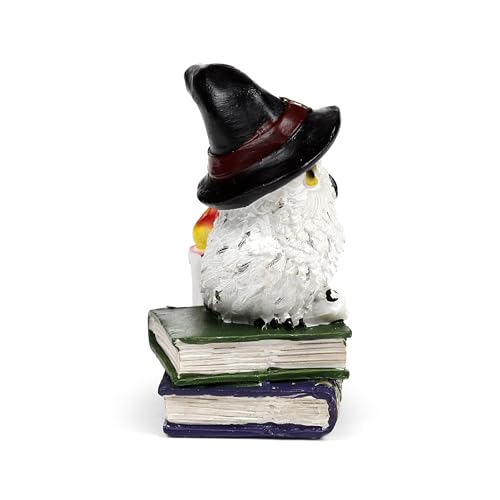 Puckator Wise Old Magical Owl on Spell Books, Cute Room Decor, Aesthetic Feng Shui Meditation Accessories, Garden Ornaments - Image 3