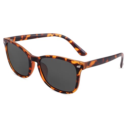 Liu·Wen Polarized Kids Sunglasses For Girls Boys - Classic Square Toddler Shades Age 3-10 With Uv400 Protection cover