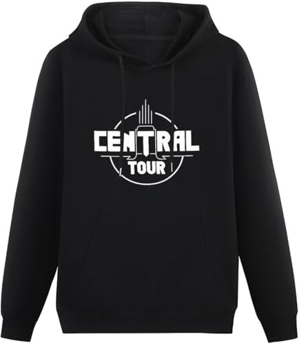caipiao Hoodie for Indochine Central Tour Mens Basic Long Sleeve Hoody Hoodie Size XL