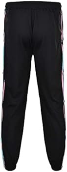 Heren Button Down Baggy Cinch Bottom Joggingbroek Rechte Pijp Losse Pasvorm Atletisch met Zakken Joggers Relaxed Fit Casual Comfy 2025 Lounge Broek Running Active Broek Yoga Zacht, Wit, XXL