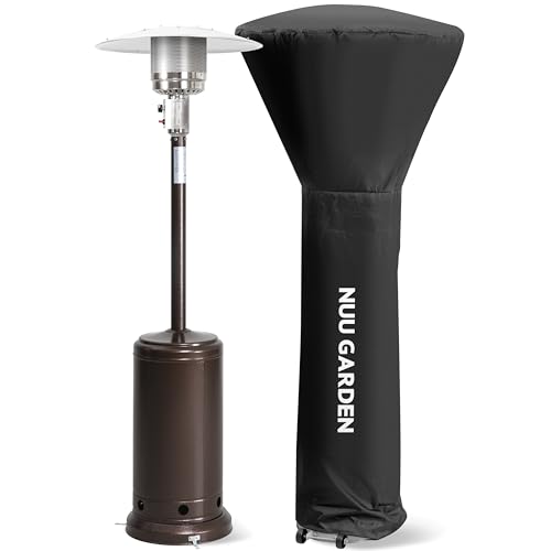 Nuu Garden Outdoor Propane Patio Heater, 46,000 BTU Gas Outdoor