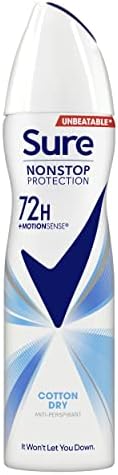 Sure Cotton Dry Nonstop Protection Anti-perspirant, 150ml