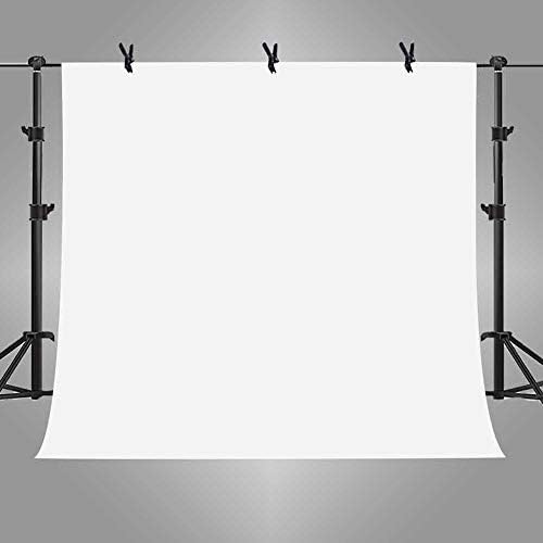 Pantalla de fondo de tela no tejida PURME006 de 10 x 10 pies de fondo de fotografía de vídeo blanco disponible en Yaxa Peru