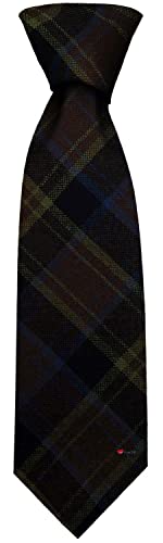 Cravate en laine I LUV LTD Laois Tartan le cadeau idéal pour amateur de culture celte