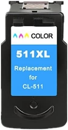 OEM Compatible PG510 PG-510 CL511 Ink Cartridge for Canon PG 510 PG510XL for MP280 MP480 MP490 MP240 MP250 MP260 MP270 IP2700 Replacement (Color