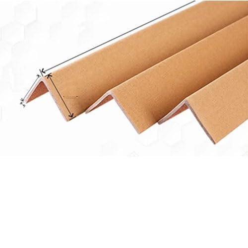 100 paraspigoli in cartone resistente per spedizioni e spostamenti sicuri, lunghezza 1,7 m, spessore 4 mm, protegge il carico durante il trasporto