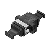 QUARKZMAN Accoppiatore Fibre Ottica Mtp-Mpo, Adattatore Simplex Monomodale, Mtp-Mpo/Upc, per Connettore Internet di Rete, 1 Pz