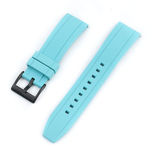 Image of StrapHabit Quick Release Rubber Watch Strap Band FKM 20mm 22mm 24mm