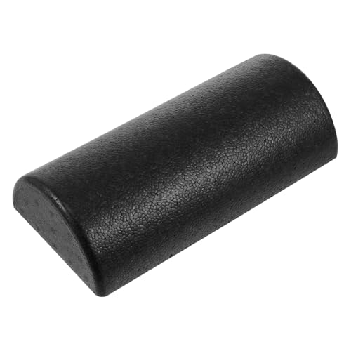 MUSISALY Halbkreis Yoga Roller Schwarz Faszienrolle für Muskelentspannung Massage Muskelregeneration Leichtes Fitnessgerät für Rücken Wirbelsäule Ganzkörpertraining zu Hause (30cm) MUSISALY Halbkreis Yoga Roller Schwarz Faszienrolle für Muskelentspannung Massage Muskelregeneration Leichtes Fitnessgerät für Rücken Wirbelsäule Ganzkörpertraining zu Hause (30cm)