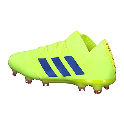 adidas Herren Nemeziz 18.1 Fg Fußballschuhe, Gelb (Solar Yellow/Football Blue/Active Red), 48 EU – Ansicht 4