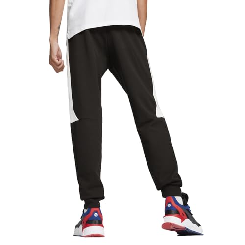 PUMA Men's Standard BMW M Motorsport T7 Sweatpants, Black-ss24, L2