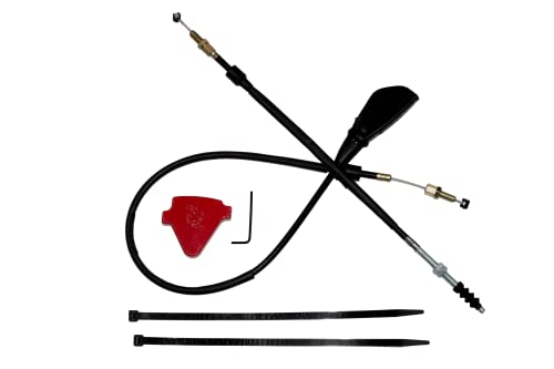 Image of Pro-Spec Easy Clutch Pro Plus Motorcycle Clutch Cable 650 CC & Below (EC 240 Red)