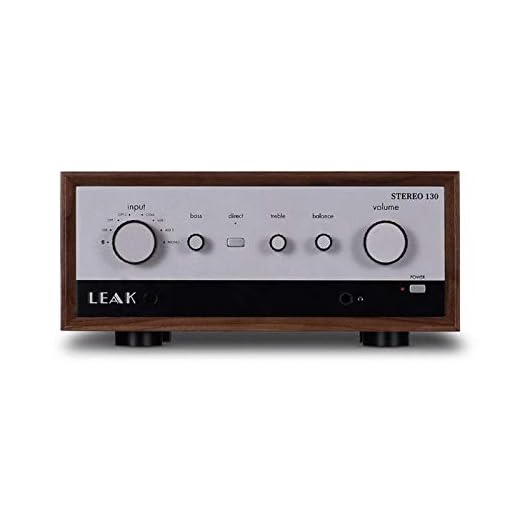 Leak Stereo 130 Stereo Verstärker (Walnuss)