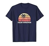 Palm Springs CA Vintage 70s Retro Throwback Design T-Shirt