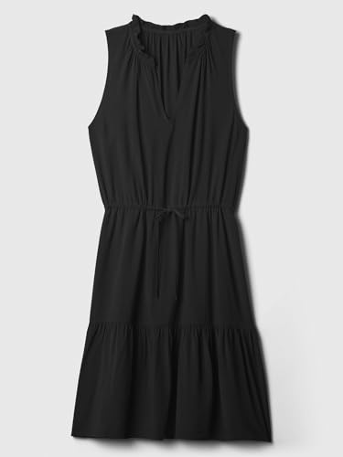 Image of Gap Women's Sleeveless Split Neck Dress