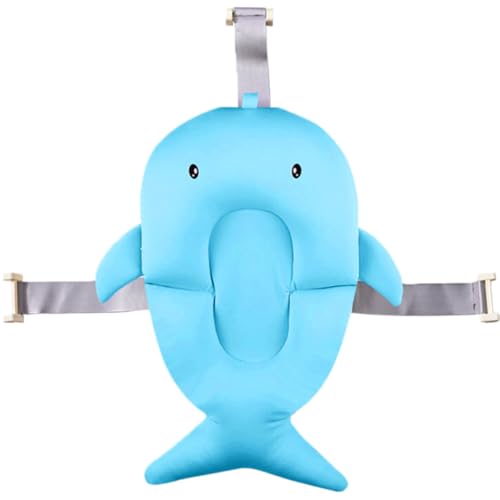 Genérico Alfombrilla de Baño para Ñiño Azul Tejido Suave, Soporte Extra y Correa Ajustable, Adecuado para Baño Seguro y Cómodo